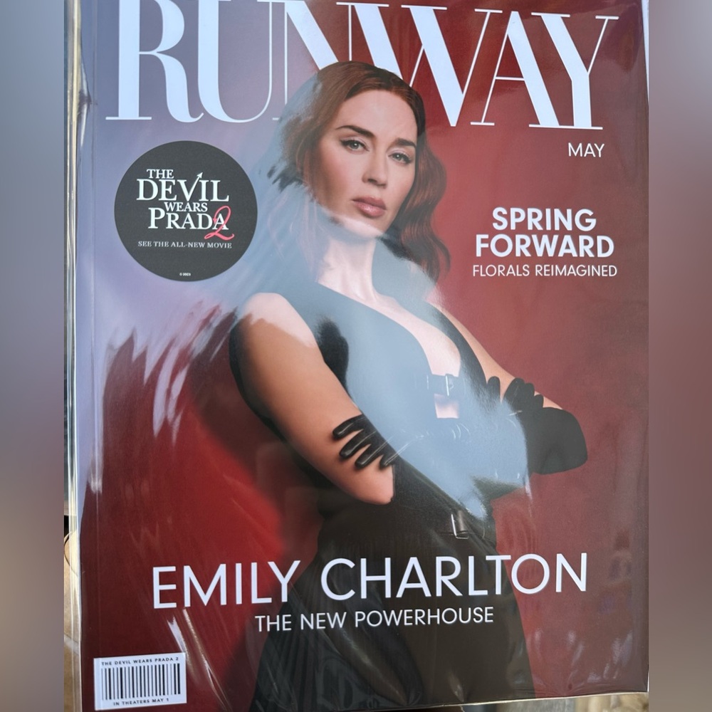 The Devil Wears Prada 2 Magazine Runway May 2026 Emily Blunt Charlton Sealed - Picture 2 of 6